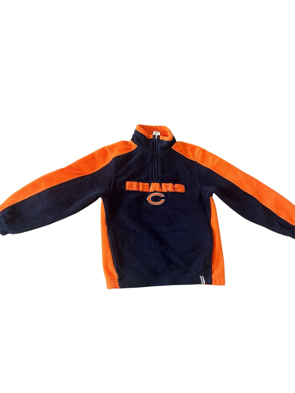 Reebok NFL Chicago Bears Football Fleece Pullover Sweater Sz Boys L
